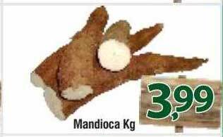 Rede Plus Supermercados Mandioca kg oferta