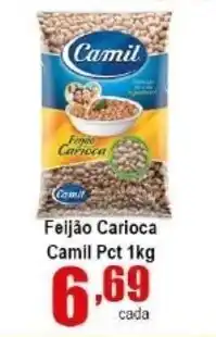 Higa's Supermercado Feijao Carioca Camil 1kg oferta