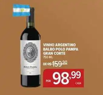 Perini Vinho argentino balbo polo pampa gran corte oferta