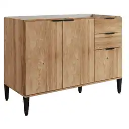 Benoit Balcão carraro 2506 alpha 3 portas 2 gavetas 120cm oferta