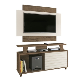 Benoit Rack com painel rivera barcellona 143x119x34cm oferta