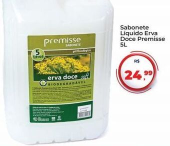 Tonin Superatacado Sabonete líquido erva doce premisse 5l oferta