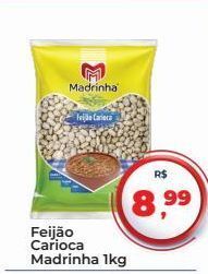 Tonin Superatacado Feijão carioca madrinha 1kg oferta
