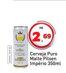 Tonin Superatacado Cerveja puro malte pilsen império 350ml oferta
