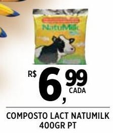DB Supermercados Composto lacteo natumilk 400g oferta