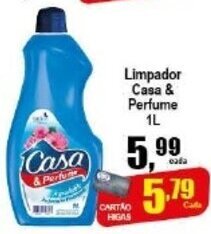 Higa's Supermercado Limpador Casa & Perfume 1L oferta