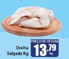 Orelha Salgada 1kg