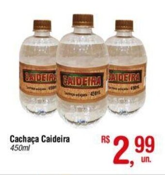 Fort Atacadista Cachaça Caideira 450ml oferta