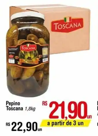 Fort Atacadista Pepino Toscana 1.8kg oferta