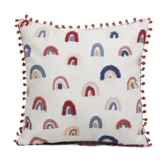 Cassol Almofada geometric rainbow 45x45cm diagonal oferta