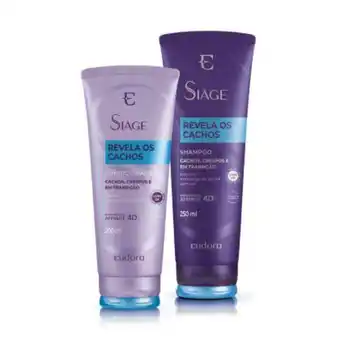 Eudora Kit revela os cachos shampoo + condicionador (nova versão) oferta
