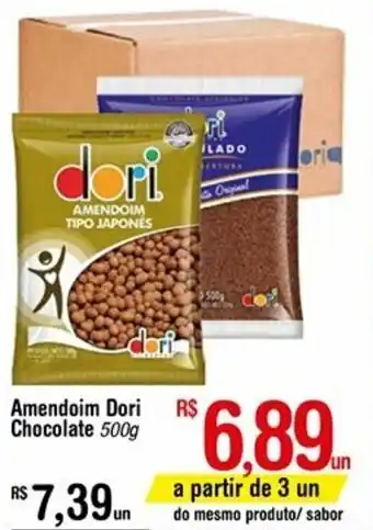 Fort Atacadista Amendoim Dori Chocolate 500g oferta