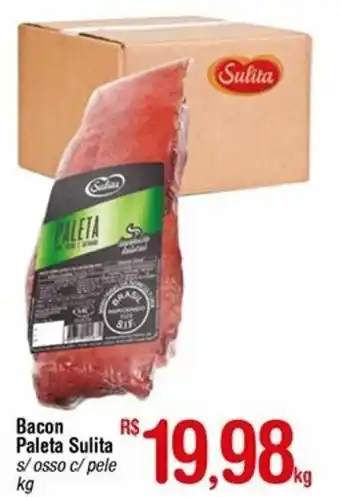 Fort Atacadista Bacon Paleta Sulita 1kg oferta