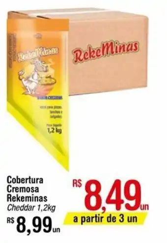 Fort Atacadista Cobertura Cremosa Rekeminas 1.2kg oferta