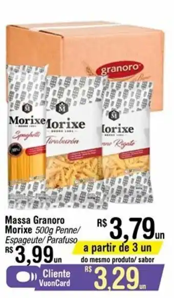 Massa Granoro Morixe 500g