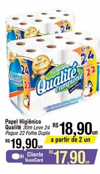 Fort Atacadista Papel Higiénico Qualite oferta