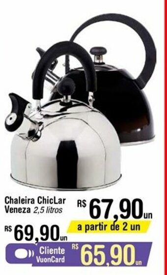 Chaleira ChicLar Veneza 2.5L