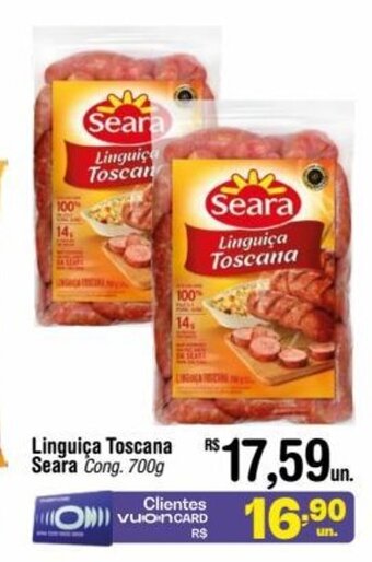Fort Atacadista Linguiça Toscana Seara 700g oferta