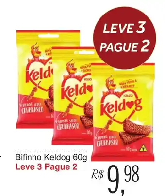 Bifinho Keldog 60g leve 3 pague 2