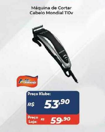 Atakarejo Máquina De Cortar Cabelo Mondial 110v oferta