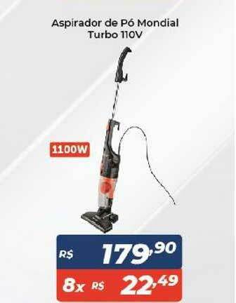Atakarejo Aspirador De Pó Mondial Turbo 110v oferta