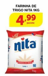Roldão Farinha de trigo nita 1kg oferta