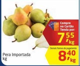Tenda Atacado Pera importada kg oferta