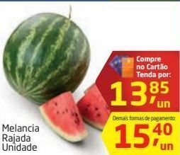 Tenda Atacado Melancia rajada un oferta