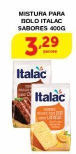Roldão Mistura para bolo italac 400g oferta