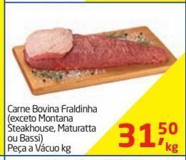 Tenda Atacado Carne bovina fraldinha kg oferta