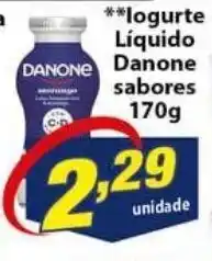 Vencedor Atacadista Iogurte Liquido Danone Sabores 170g oferta
