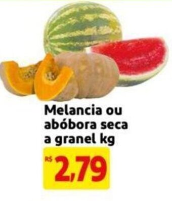 Extra Supermercado Melancia ou Abóbora seca a granel 1kg oferta