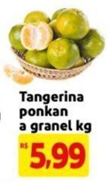 Extra Supermercado Tangerina Ponkan a granel 1kg oferta