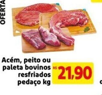 Extra Supermercado Acém, Peito ou Paleta Bovinos Resf. Pedaços 1kg oferta