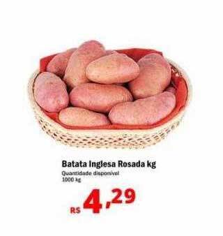 Althoff Supermercados Batata inglesa rosada oferta