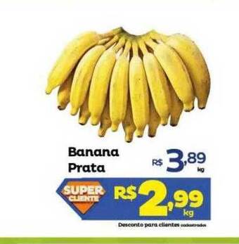 Super Lagoa Banana prata oferta
