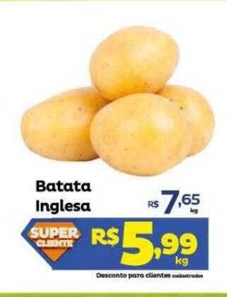 Super Lagoa Batata inglesa oferta