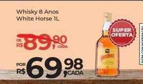 Super Luna Whisky 8 anos white horse oferta