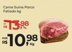 Super Luna Carne suína porco fatiado kg oferta