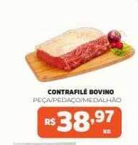 Supermercados Correia Contrafilé bovino oferta