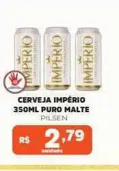 Supermercados Correia Cerveja império puro malte pilsen oferta