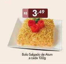 Bolo salgado de atum