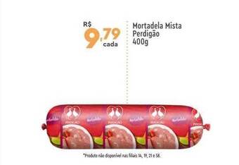 Supper Rissul Mortadela mista perdigão oferta