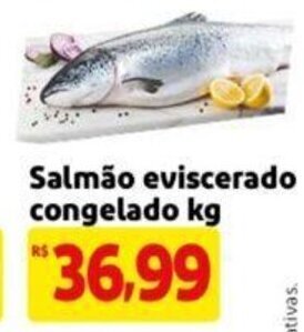Salmão Eviscerado cong. 1kg
