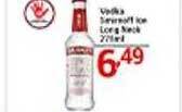 X Supermercados Vodka smirnoff oferta