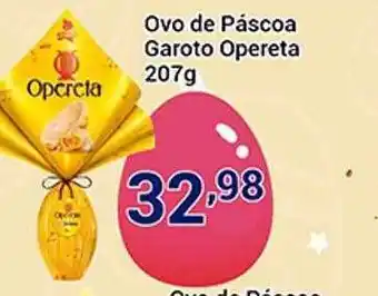 X Supermercados Ovo de páscoa garoto opereta oferta