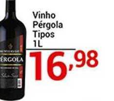 X Supermercados Vinho pérgola tipos oferta
