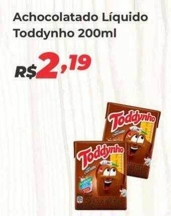 BEBIDA LÁCTEA TODDYNHO CHOCOLATE - 200ML oferta na Tatico