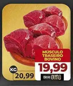Supermercados Tiaozinho Músculo traseiro bovino oferta