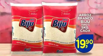 Arroz branco biju tipo 1 5kg